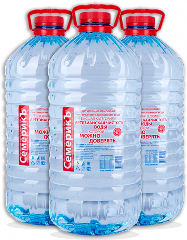 Сколько стоит литровые бутылки. Вода бутилированная 19 литров семерик. Вода СЕМЕРИКЪ 0.5 литра. Питьевая вода 5л ТАФЕЛЬКВЕЛЬ. Вода семерик 5 литров.